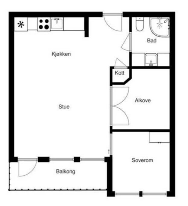 Storehorn Apartments 헴세달 외부 사진